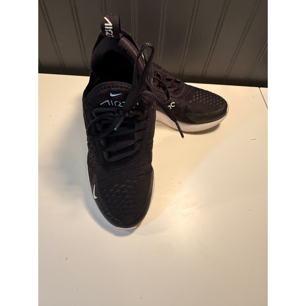 Nike Air Max 270 Black White Sneakers AH6789-001 Mens Size 6 Womens 7.5